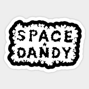 Space dandy minimalist Sticker